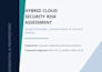 perform an enterprise cloud security risk assessment